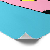 Alien Pocket Cat Poster (Ecke)