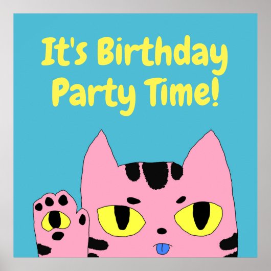 Alien Pocket Cat Poster (Vorne)