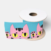 Alien Pocket Cat Satinband (Spule)