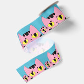 Alien Pocket Cat Satinband (Rückseite)