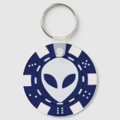 Alien Poker Schlüsselanhänger (Vorderseite)