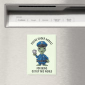 Alien Policeman Magnet (In Situ (Geschirrspüler))