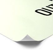 Alien Policeman Poster (Ecke)