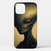 Alien Portrait Case-Mate iPhone Hülle (Rückseite)