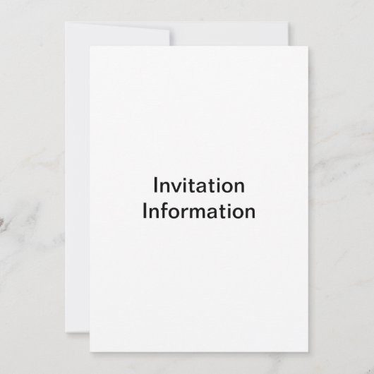 Alien Portrait Einladung (Rückseite)