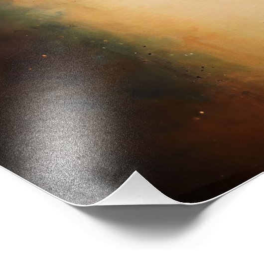 Alien Portrait Fotodruck (Ecke)