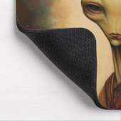 Alien Portrait Mousepad (Ecke)