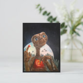 Alien Portrait Painting von Alfred Fox Collvable Postkarte (Stehend Vorderseite)