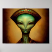 Alien Portrait Poster (Vorne)