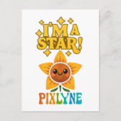 Alien Post Card Postkarte (Vorderseite)