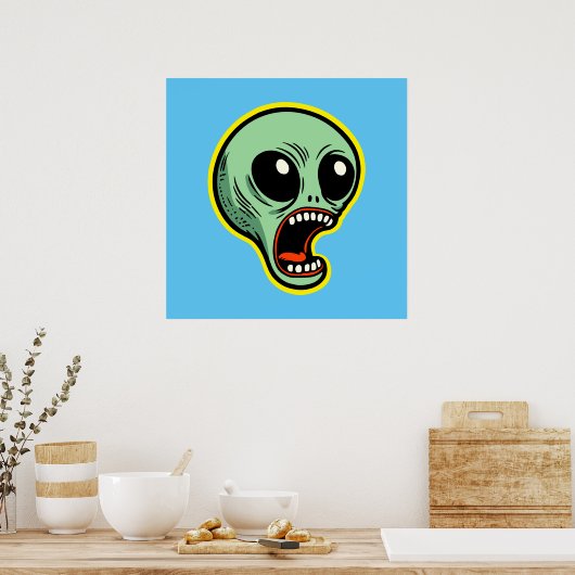 Alien Poster (Küche)