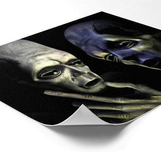 Alien. Poster (Ecke)