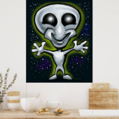 Alien Poster (Küche)