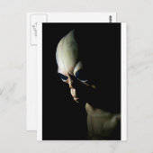 Alien Postkarte (Vorne/Hinten)