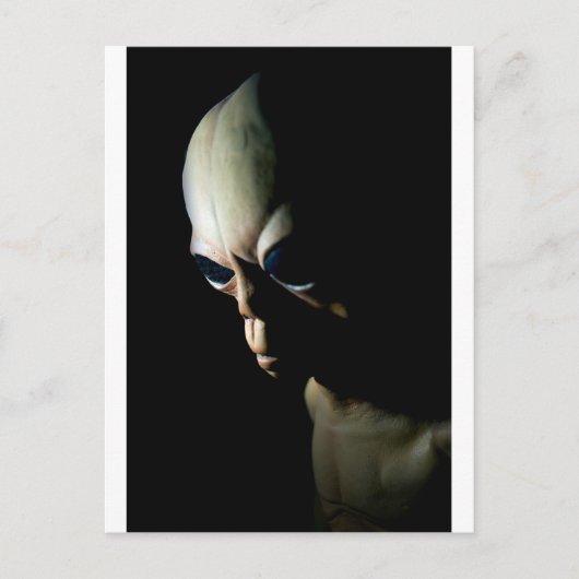 Alien Postkarte (Vorderseite)