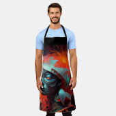 Alien Princess Schürze (Getragen)