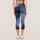 Alien Probe Capri Leggings (Rückseite)