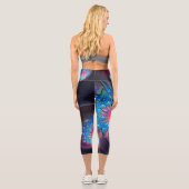 Alien Probe Capri Leggings (Rückseite)