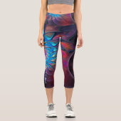 Alien Probe Capri Leggings (Vorderseite)