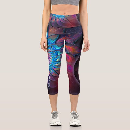 Alien Probe Capri Leggings (Vorderseite)