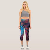 Alien Probe Capri Leggings (Vorderseite)