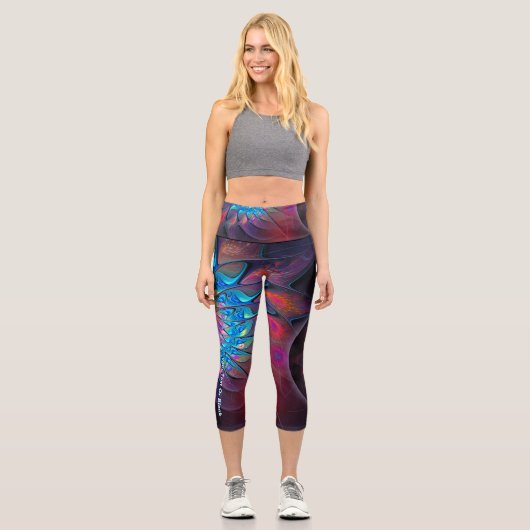 Alien Probe Capri Leggings (Vorderseite)