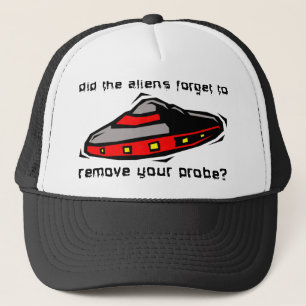 Alien Probe Funny Hat Cap Insult Spaß Truckerkappe
