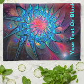 Alien Probe Geschirrtuch (Gefaltet)