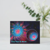 Alien Probe Postkarte (Stehend Vorderseite)