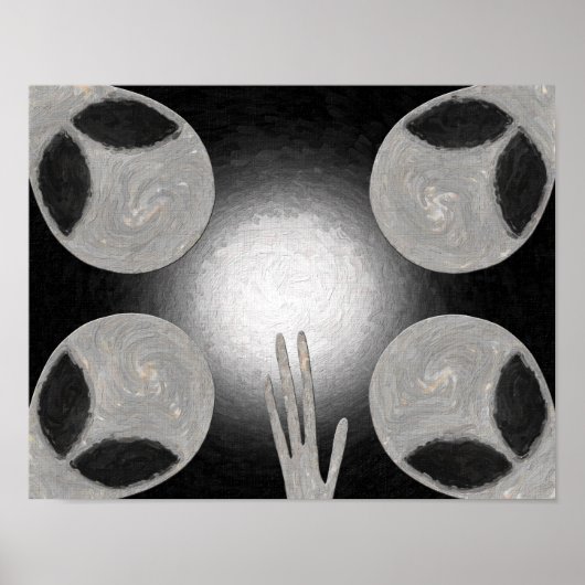 Alien Probe Print Poster (Vorne)