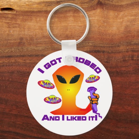 Alien Probe Schlüsselanhänger (Vorderseite)