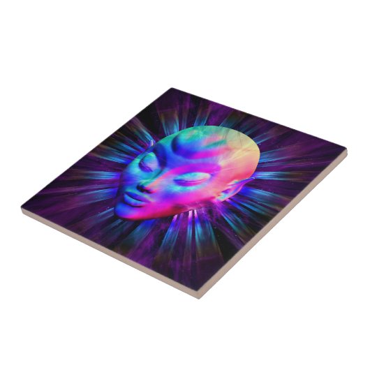 Alien Psychedelic Meditation Fliese (Seite)