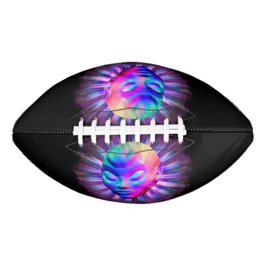 Alien Psychedelic Meditation Football (Vorderseite)