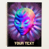 Alien Psychedelic Meditation Planer (Vorderseite)