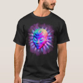 Alien Psychedelic Meditation T-Shirt (Vorderseite)
