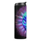 Alien Psychedelic Meditation Thermosbecher (Nach links gedreht)