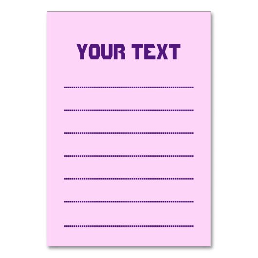 Alien Psychedelic Meditation Tischnummer (Rückseite)