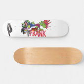 Alien Punk Vandal Skateboard (Horizontal)
