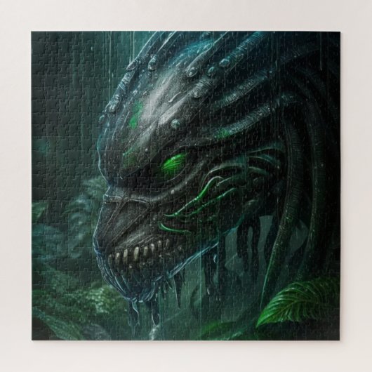 Alien-Puzzle Puzzle (Vertikal)