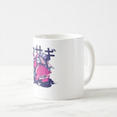 Alien Rabbit Kaffeetasse (VorderseiteRechts)