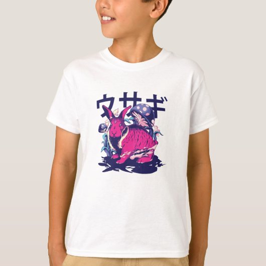 Alien Rabbit T-Shirt (Vorderseite)
