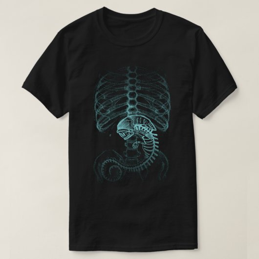 Alien Radiographie, X-Ray Classic T - Shirt (Design vorne)