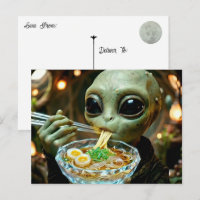 Alien Ramen | Hallo sagen | In Kontakt bleiben