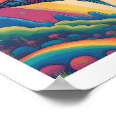 Alien Raumfahrt Poster (Ecke)