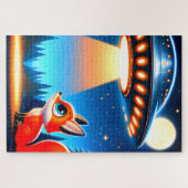 Alien Raumfahrt Puzzle (Horizontal)
