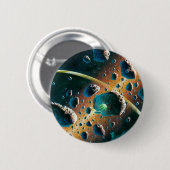 Alien-Raumschiff Button (Vorne & Hinten)