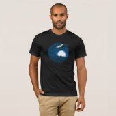 Alien Raumschiff Landung T-Shirt (Vorne ganz)