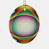 Alien Raumschiff-Ornament Keramik Ornament (Rechts)