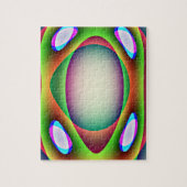 Alien Raumschiff Schwieriges Puzzle (Vertikal)