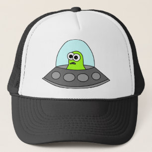 Alien-Raumschiff Truckerkappe